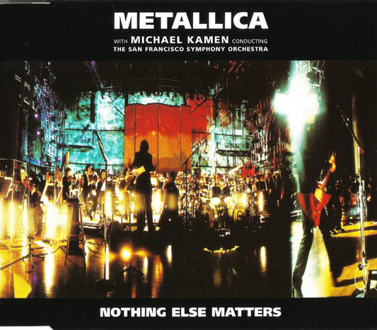 Metallica With Michael Kamen Conducting The San Francisco Symphony Orchestra – Nothing Else Matters - CD - CD Muy Buen Estado / Portada Como Nueva (VG+/M-).