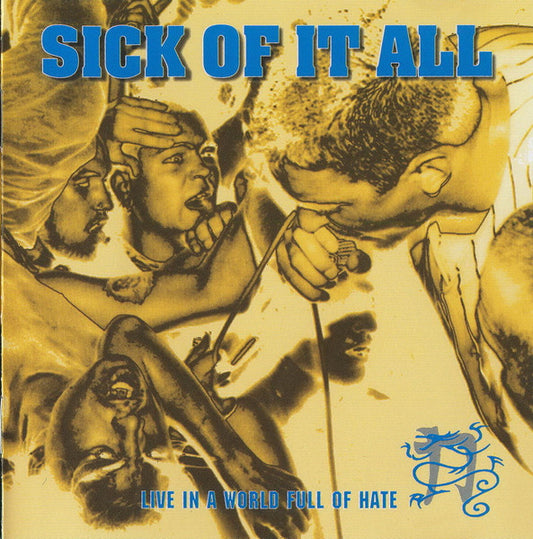 Sick Of It All – Live In A World Full Of Hate - CD - CD Muy Buen Estado / Portada Como Nueva (VG+/M-)