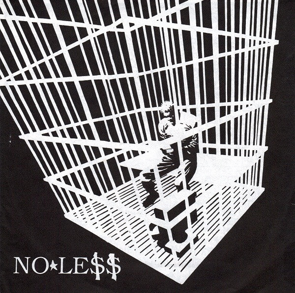 No Le$$ ‎– Boxed In - 7" - Red Translucent - 1997 - Slap A Ham Records ‎– #41 - Very Good Condition (M- / VG+)