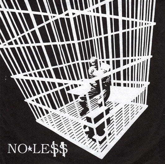 No Le$$ ‎– Boxed In - 7" - Red Translucent - 1997 - Slap A Ham Records ‎– #41 - Very Good Condition (M- / VG+)