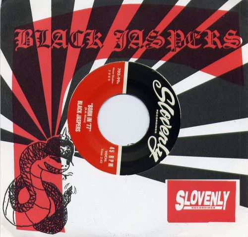 The Black Jaspers - Born In '77 (7", Single)