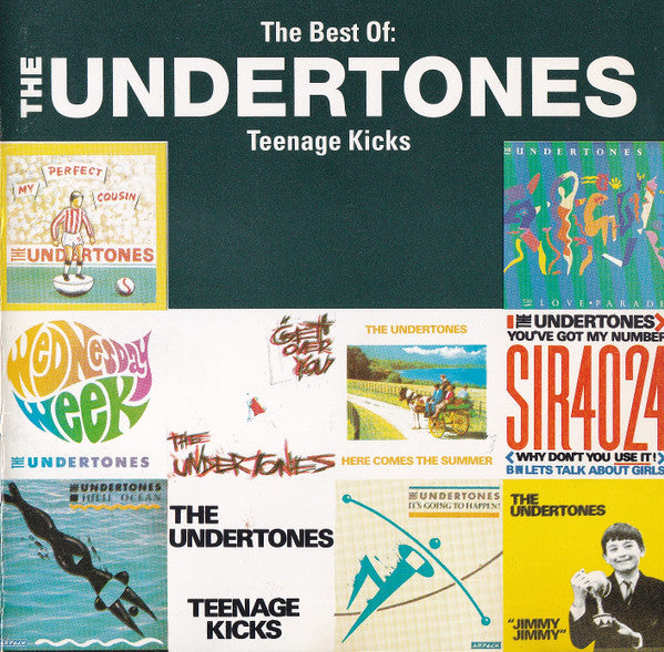 The Undertones – The Best Of: The Undertones - Teenage Kicks - CD - Castle Communications PLC – CTV CD 121 - Like New (M- / M-)