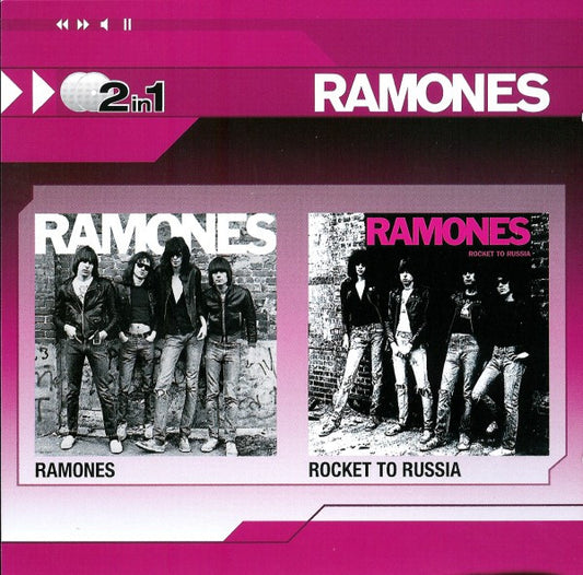 Ramones – Ramones / Rocket To Russia - 2xCD - CDs Muy Buen Estado / Portada Como Nueva (VG+/M-)