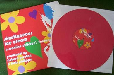 Simultaneous Ice Cream. A Sunshine Children's Fantasy - LP - Rosa / Pink - 1999 - Siesta – SIESTA 90 - New unplayed but not sealed.
