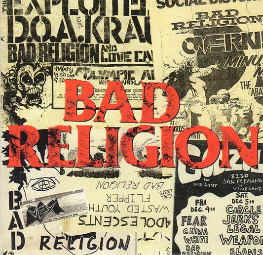 Bad Religion – All Ages - CD - CD Muy Buen Estado / Portada Muy Buen Estado (VG+/VG+)