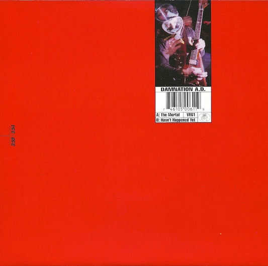 Damnation A.D. – The Mortal / Hasn't Happened Yet - 7" - Rojo / Red - 1997 - Victory Records – VR61 - Vinilo Como Nuevo / Portada Como Nueva (M-/M-)