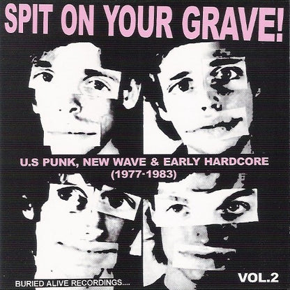 Spit On Your Grave! U.S. Punk, New Wave & Early Hardcore (1977-1983) Volume 2 - CD - NEW / SEALED.