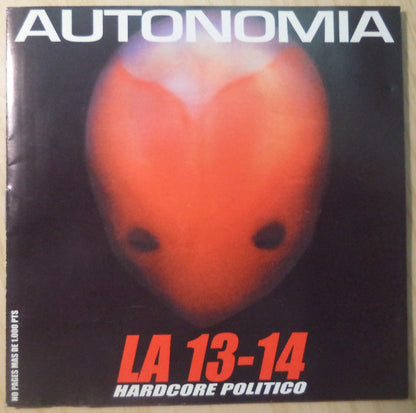 13-14 – Autonomia - CD - 1999 - Entretrackers – ENT-001