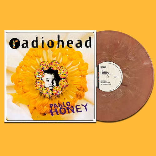 RADIOHEAD LP Pablo Honey (Cream Caramel Marbled Coloured Vinyl)