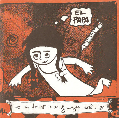 Ezin Izan / Manta Ray / Insanity Wave / Pribata Idaho – El Papa - Subterfuge Vol. 8 - 7" - 1994 - Subterfuge Records – 21-041 - Like New / Like New (M- / M-)