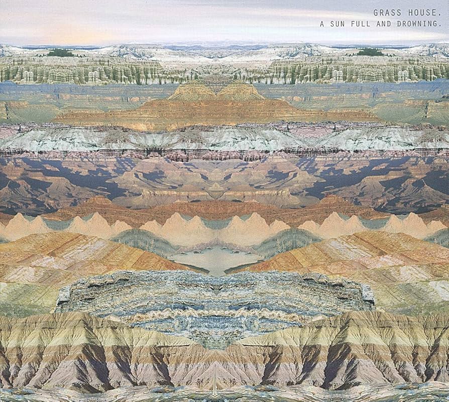 Grass House – A Sun Full And Drowning - LP - Green - 2013 - Marshall Teller Records – MT024 - NEW – SEALED.