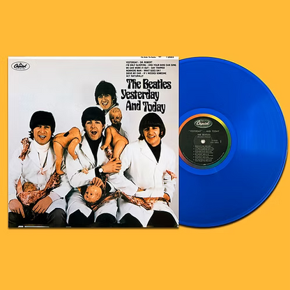 BEATLES LP Yesterday And Today (Blue Colored Vinyl) Butcher Cover