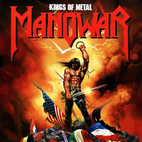 Manowar – Kings Of Metal - CD - CD Como Nuevo / Portada Como Nueva (M-/M-)