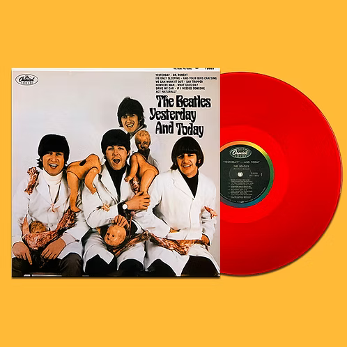 BEATLES LP Yesterday And Today (Red Colored Vinyl) Butcher Cover