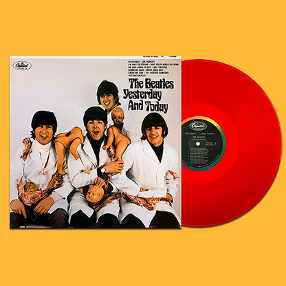 BEATLES LP Yesterday And Today (Red Colored Vinyl) Butcher Cover