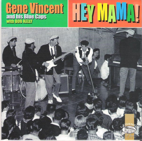 Gene Vincent & His Blue Caps – Hey Mama! - 7" - 1998 - Rollercoaster Records – RCEP 123 - Like New / Like New (M- / M-)