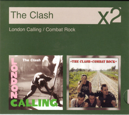 The Clash ‎– London Calling / Combat Rock - 2xCD - Como Nuevo / Like New (M- / M-)
