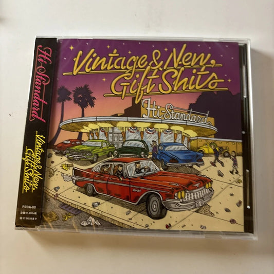 Hi-Standard – Vintage & New, Gift Shits - CD - Japanese Edition - With OBI - 2016 - Pizza Of Death Records – PZCA-80 - New and unplayed but not sealed.