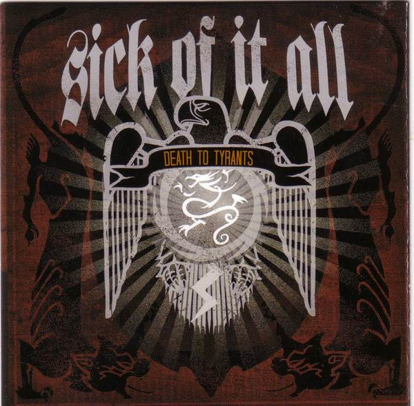 Sick Of It All – Death To Tyrants - CD - New, unplayed but not sealed.