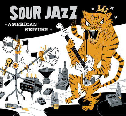Sour Jazz – American Seizure - CD - Digipak - Very Good Condition (VG+ / M-)