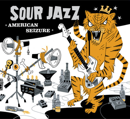Sour Jazz – American Seizure - CD - Digipak - Muy Buen Estado / Very Good Condition (VG+ / M-)