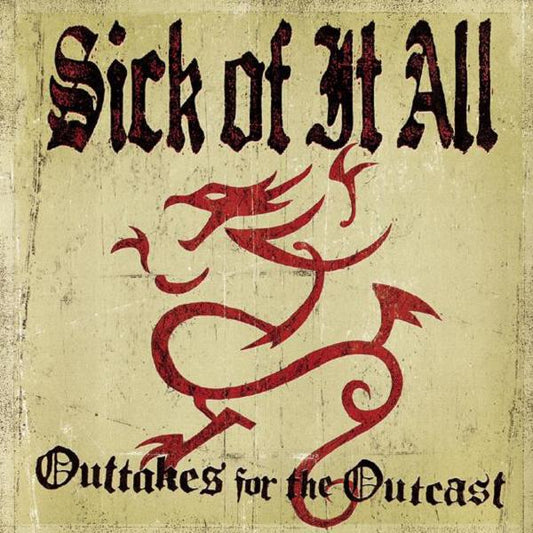 Sick Of It All - Outtakes for the outcast - CD