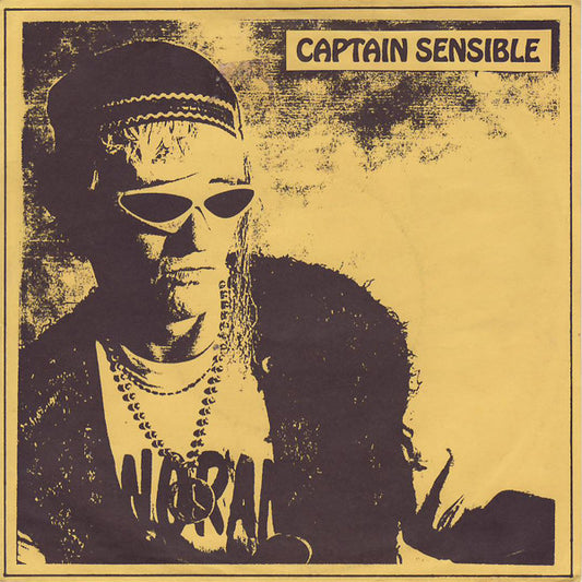 Captain Sensible – Fliptop World (Remix) / An (Abridged) Taste Of Humbug - 7" - White Label - 1996 - Fear And Loathing – RCRPA 20 - Vinyl Near Mint / Cover Near Mint (M-/M-)