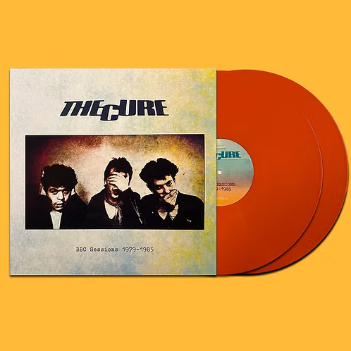 THE CURE 2xLP BBC Sessions 1979 - 1985 (Orange Colored Vinyl) Gatefold Cover