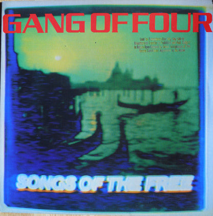 Gang Of Four – Songs Of The Free - LP - 1982 - Warner Bros. Records – 1-23683 - Vinyl Very Good Condition / Cover Very Good Condition (VG+/VG+) - IMMEDIATE AVAILABILITY.