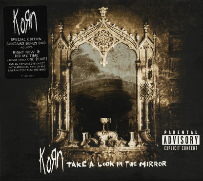 Korn – Take A Look In The Mirror - CD+DVD - Limited Edition Digipak - Very Good Condition (VG+ / VG+)