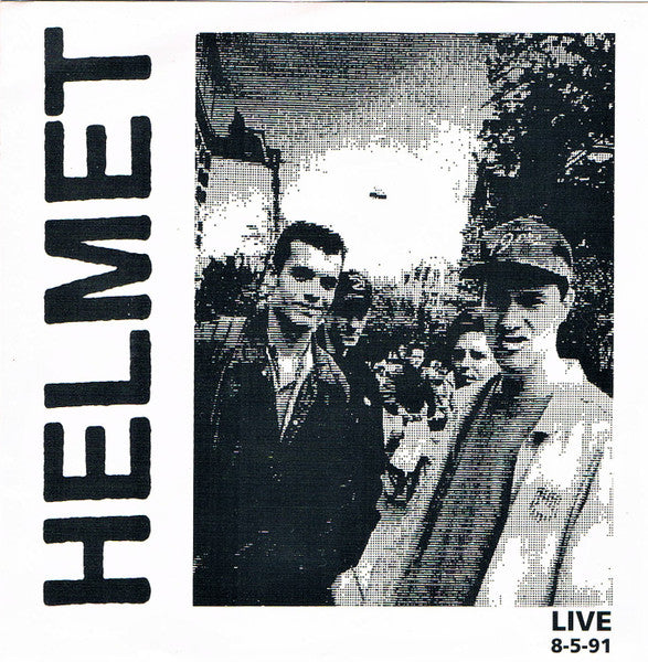 Helmet – Live 8-5-91 - CD - 1992 - Aulica – A. 142 - CD Very Good Condition / Cover Very Good Condition (VG+/VG+)