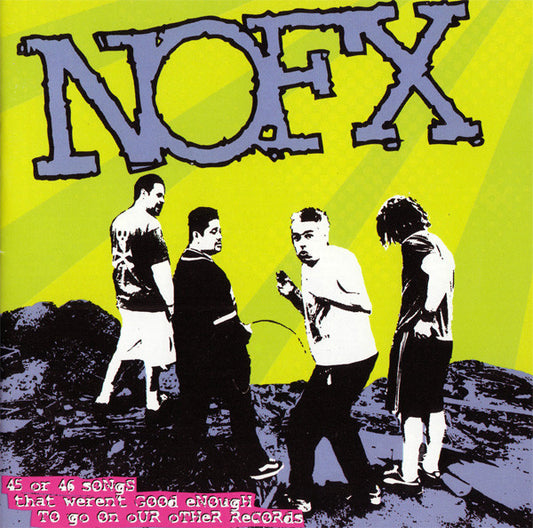 NOFX – 45 Or 46 Songs That Weren't Good Enough To Go On Our Other Records - 2xCD - CDs Muy Buen Estado / Portada Muy Buen Estado (VG+/VG+)