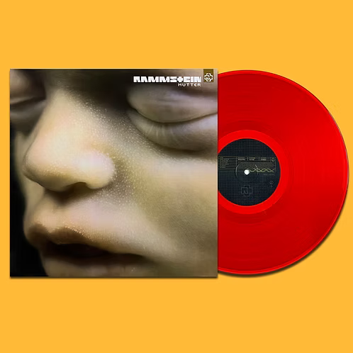 RAMMSTEIN LP Mutter (Red Translucid Coloured Vinyl) with Insert