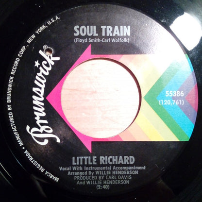 Little Richard – Soul Train / Can I Count On You - 7" - Reissue - Vinyl Near Mint / Generic Sleeve (M-/Generic)