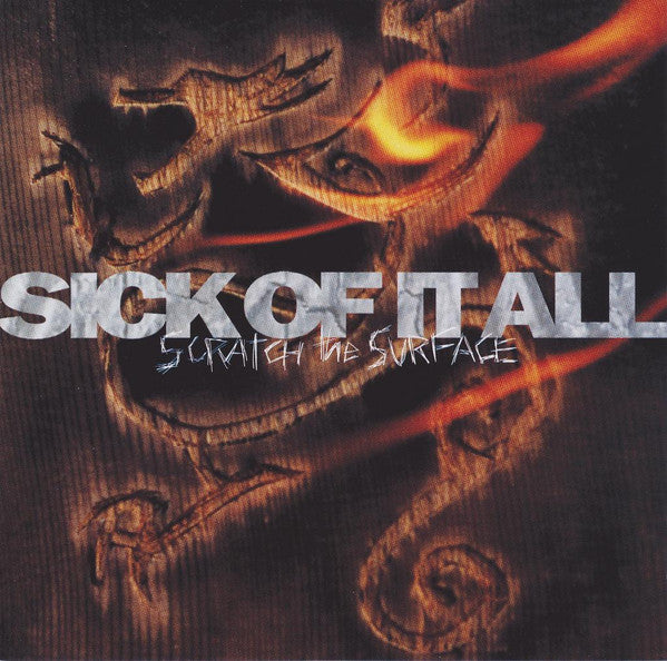 Sick Of It All ‎– Scratch The Surface - CD - CD Very Good Condition / Cover Like New (VG+/M-).
