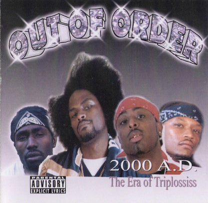 Out Of Order – 2000 A.D. (The Era Of Triplossiss) - CD - 2001 - P.D. Waxx Records – PDWR-0003 - CD Very Good Plus (VG+) / Cover Mint (M)