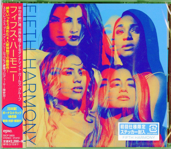 Fifth Harmony – Fifth Harmony - CD - Edición Japonesa - Con OBI - 2017 - Epic – SICP-5605 - Nuevo sin usar pero no precintado / New and unplayed but not sealed.