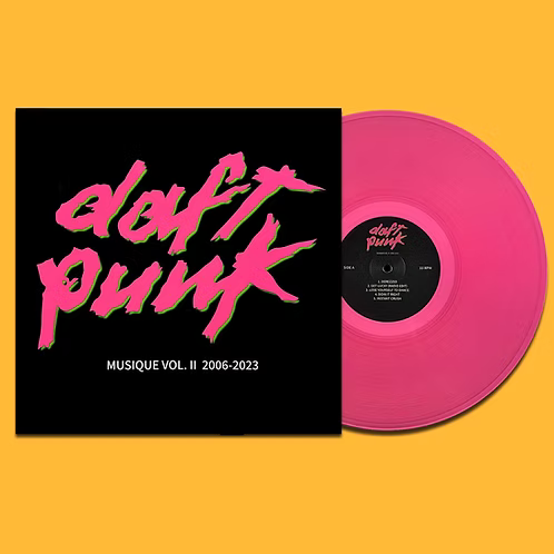 DAFT PUNK 2xLP Musique Vol. 2 2006-2023 (Pink Translucent Colored Vinyl)