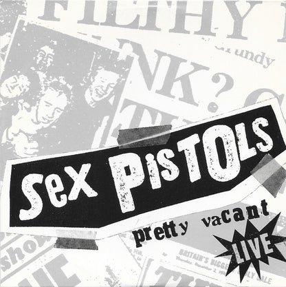 Sex Pistols – Pretty Vacant - CD, Single, Promo, Card Sleeve - 1996 - Virgin – VUSCDJ 113 - Sticker on front cover - CD Como Nuevo / Portada Muy Buen Estado.