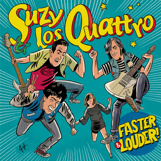 Suzy & Los Quattro - Faster & Louder! (LP)