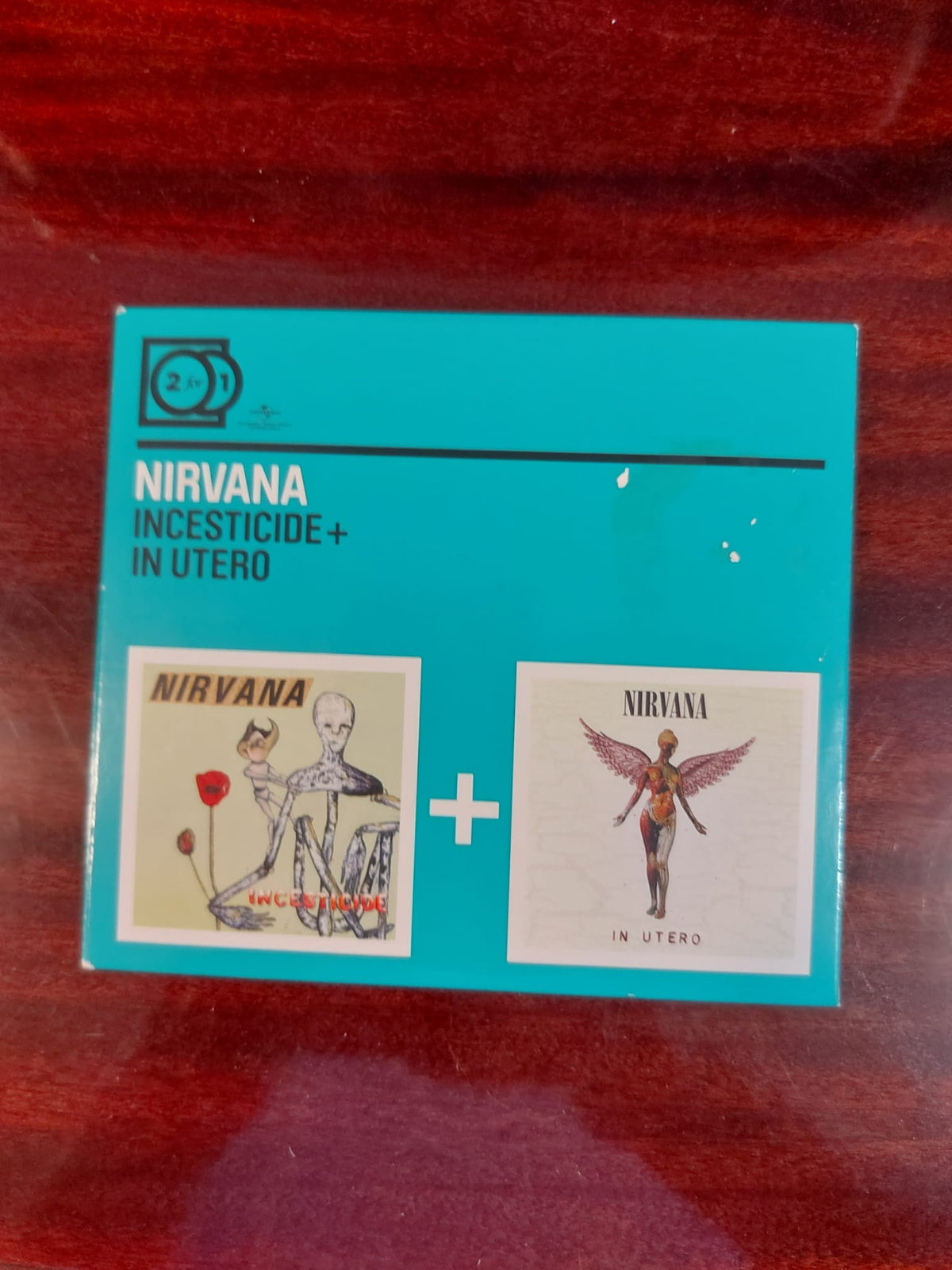 Nirvana – Incesticide + In Utero - 2xCD - Digipak - Sticker Residue On Front Cover - Very Good Condition (VG+ / VG+)