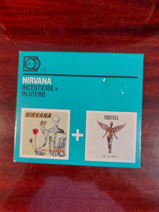 Nirvana – Incesticide + In Utero - 2xCD - Digipak - Sticker Residue On Front Cover - Very Good Condition (VG+ / VG+)