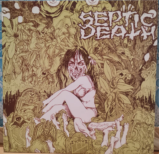 Septic Death – Need So Much Attention... Acceptance Of Whom - LP - With Insert - Unofficial - Vinilo Como Nuevo / Portada Como Nueva (M-/M-).