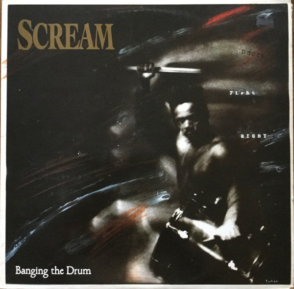 Scream – Banging The Drum - LP - With Insert - 1987 - Dischord Records ‎– Dischord 25 - Vinilo Muy Buen Estado (VG++) / Portada Muy Buen Estado (VG++)