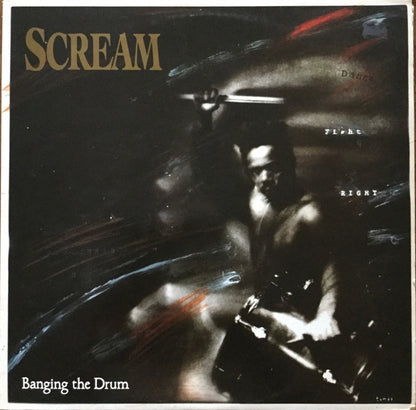 Scream – Banging The Drum - LP - With Insert - 1987 - Dischord Records ‎– Dischord 25 - Vinilo Muy Buen Estado (VG++) / Portada Muy Buen Estado (VG++)