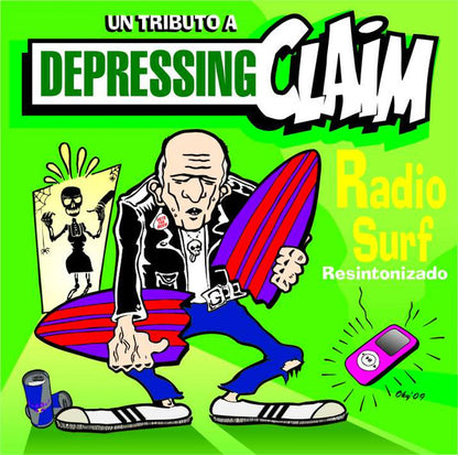 Radio Surf Resintonizado - A Tribute To Depressing Claim - CD - 2011 - Rumble Records – RR-66 - NEW – SEALED.