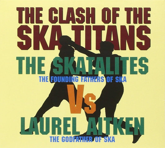 The Skatalites Vs Laurel Aitken – Clash Of The Ska Titans - CD - Nuevo sin usar pero no precintado / New and unplayed but not sealed.