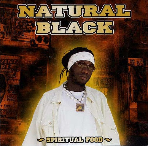 Natural Black – Spiritual Food - CD - Patate Records – PRP017 - CD Como Nuevo / Portada Como Nueva (M-/M-)