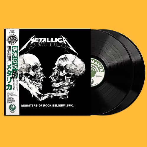 METALLICA 2xLP Monsters Of Rock Belgium 1991 (Gatefold Cover with OBI)