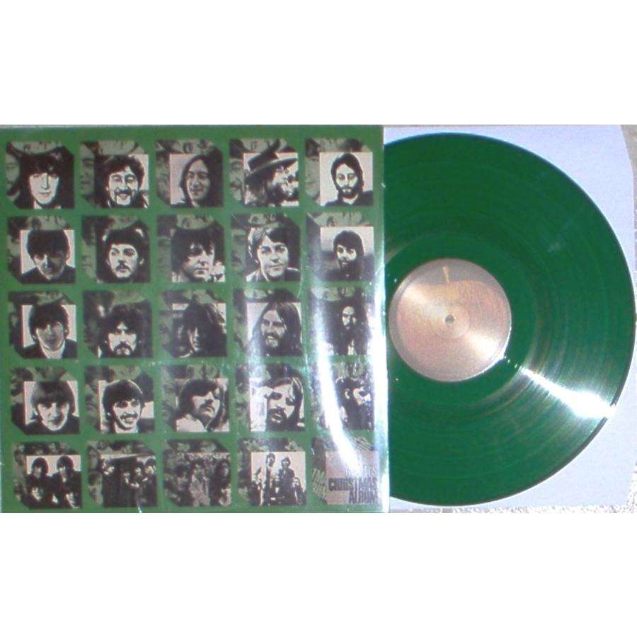 The Beatles – Christmas Album - LP - Green - Unofficial - Very Good Condition (VG+ / M-)